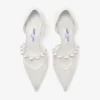 Aurelie 85 Ivory – czółenka jimmy choo z koronki w kolorze kości słoniowej z perłowymi zdobieniami Aurelie 85 Ivory – czółenka jimmy choo z koronki w kolorze kości słoniowej z perłowymi zdobieniami