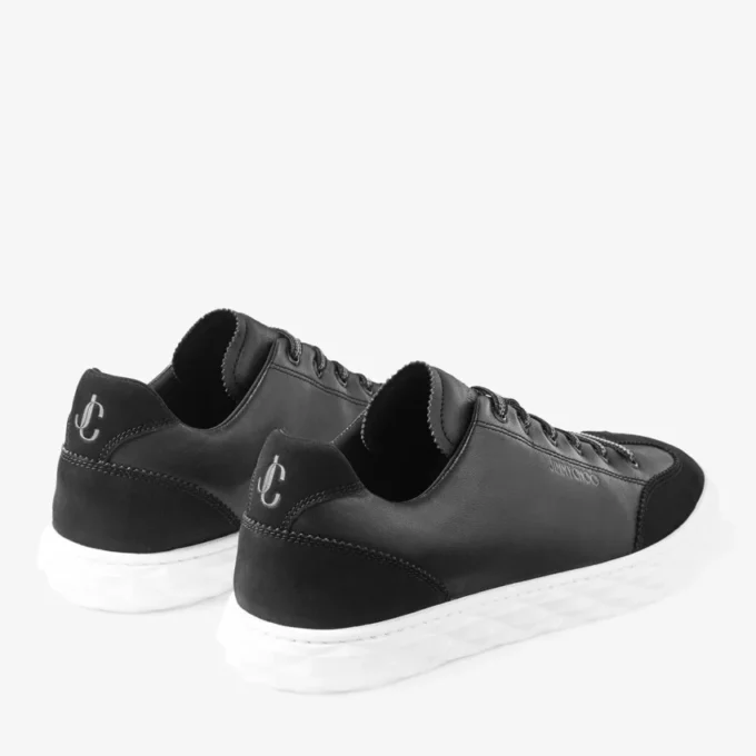 Czarne skórzane trampki Diamond Light Flex M Czarne skórzane trampki Diamond Light Flex M