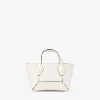 Diamond Tote Mini Latte Skórzana mini torba