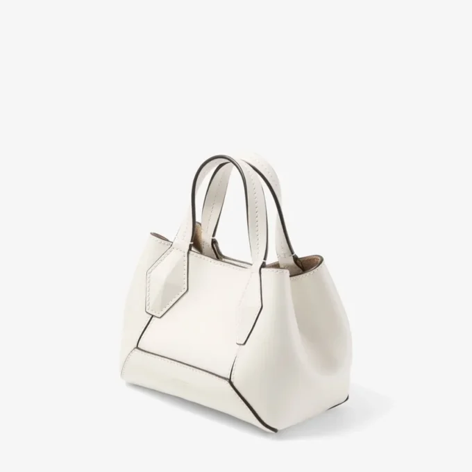 Diamond Tote Mini Latte Skórzana mini torba Diamond Tote Mini Latte Skórzana mini torba