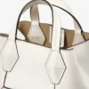 Diamond Tote Mini Latte Skórzana mini torba Diamond Tote Mini Latte Skórzana mini torba