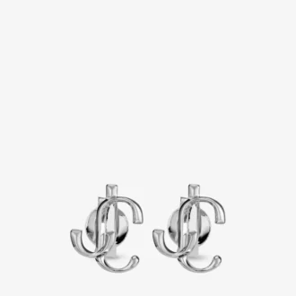 Kolczyki Jc Mini Studs z metalu w srebrnym wykończeniu Kolczyki Jc Mini Stud