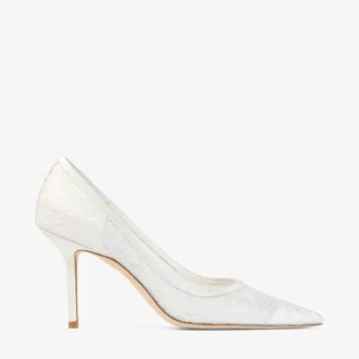 Love 85 Ivory Candyfloss Glitter Pumps Love 85 Ivory Candyfloss Glitter Pumps