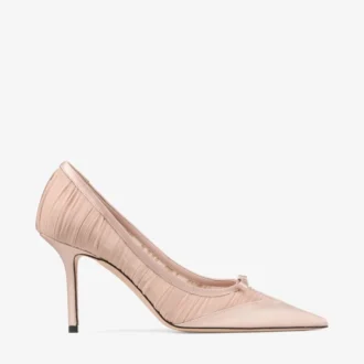 Love Mesh 85 Macaron Satin z marszczonym tiulem