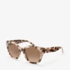 Okulary przeciwsłoneczne Kati Pink Havana Round Okulary przeciwsłoneczne Kati Pink Havana Round