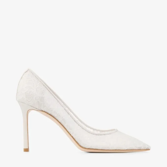 Romy 85 Ivory jimmy choo Lace Pumps Romy 85 Ivory jimmy choo Lace Pumps