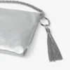 Srebrna metaliczna kopertówka Callie Srebrna metaliczna kopertówka Callie