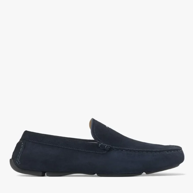 Stanly Driver Navy Reverse Suede Driver Stanly Driver Navy Reverse Suede Driver
