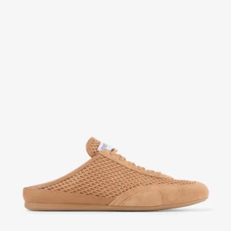 Sunny Mule F Mieszanka skóry w kolorze toffee i siateczki Diamond Niskie trampki