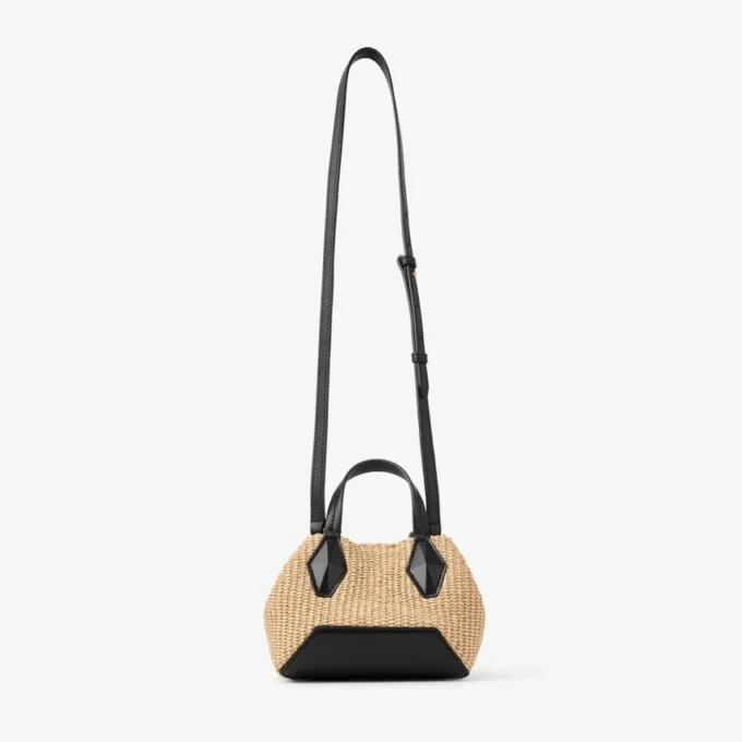 Torba Diamond Tote Mini z naturalnej rafii Torba Diamond Tote Mini z naturalnej rafii